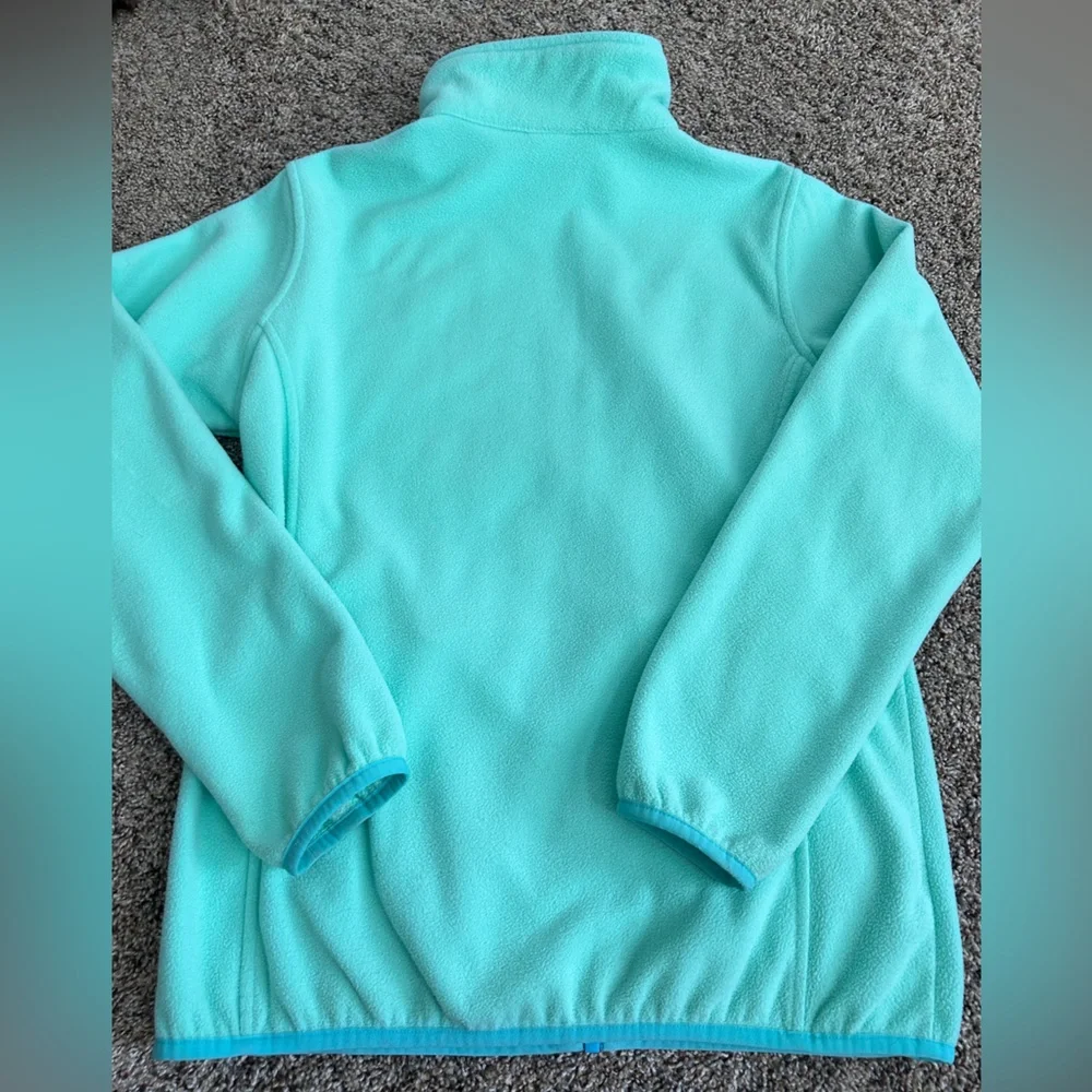 The North Face turquoise blue